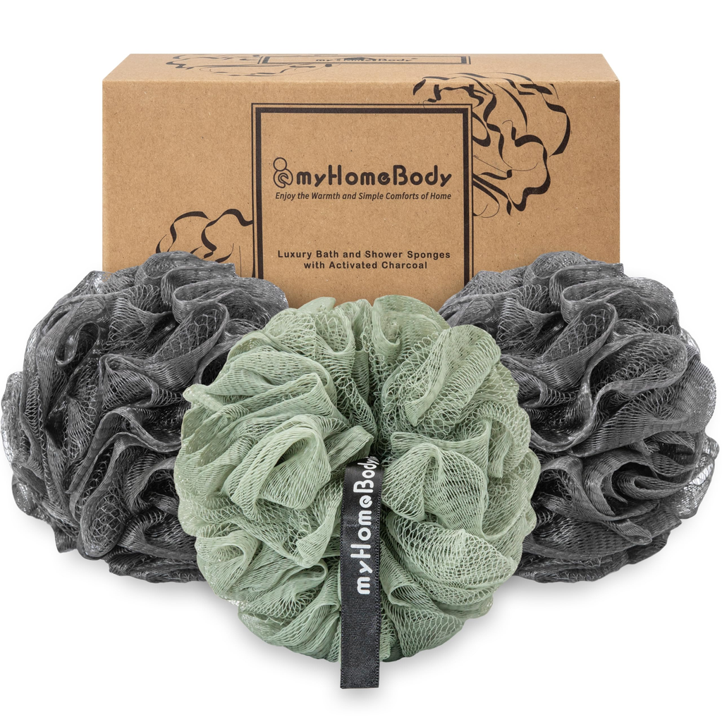 Farrow Crest Bath Everyday Loofah Black