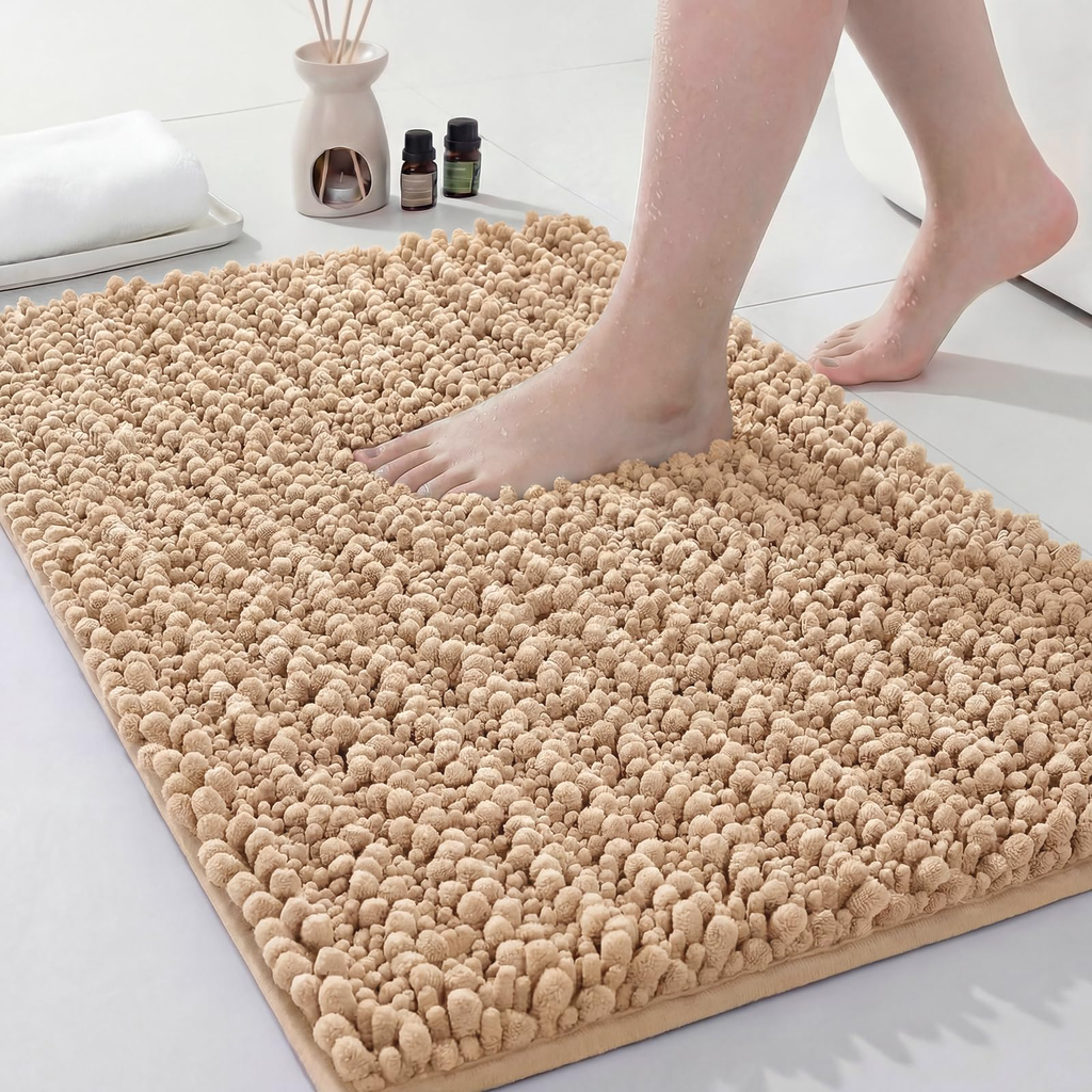 Farrow Crest Bath Matte Shower Mat Natural