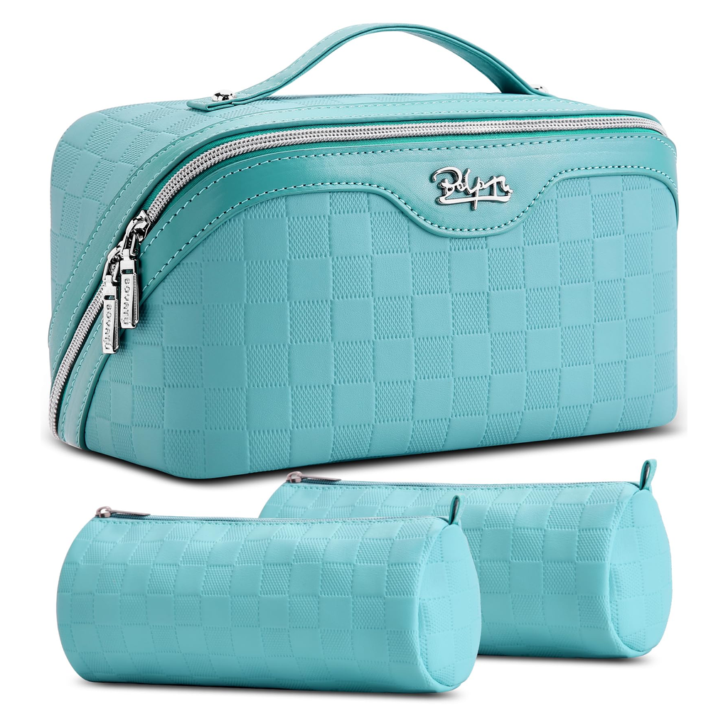 Farrow Crest Bath Makeup Bag Gray