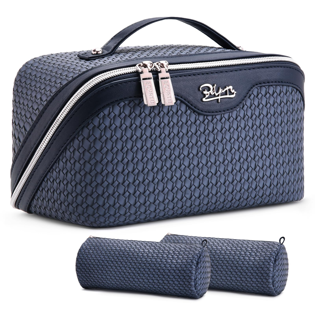 Farrow Crest Bath Makeup Bag Clear