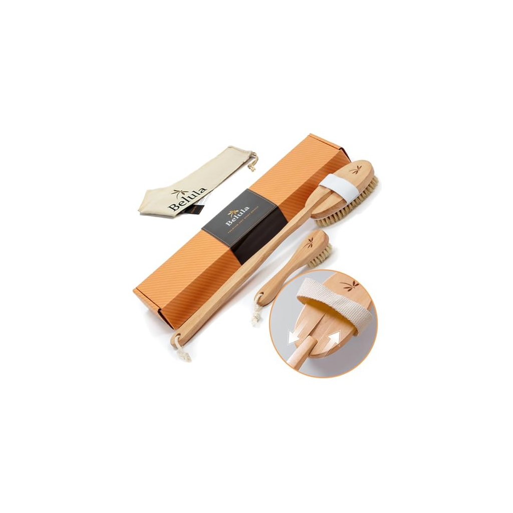 Farrow Crest Bath Compact Body Brush Assorted